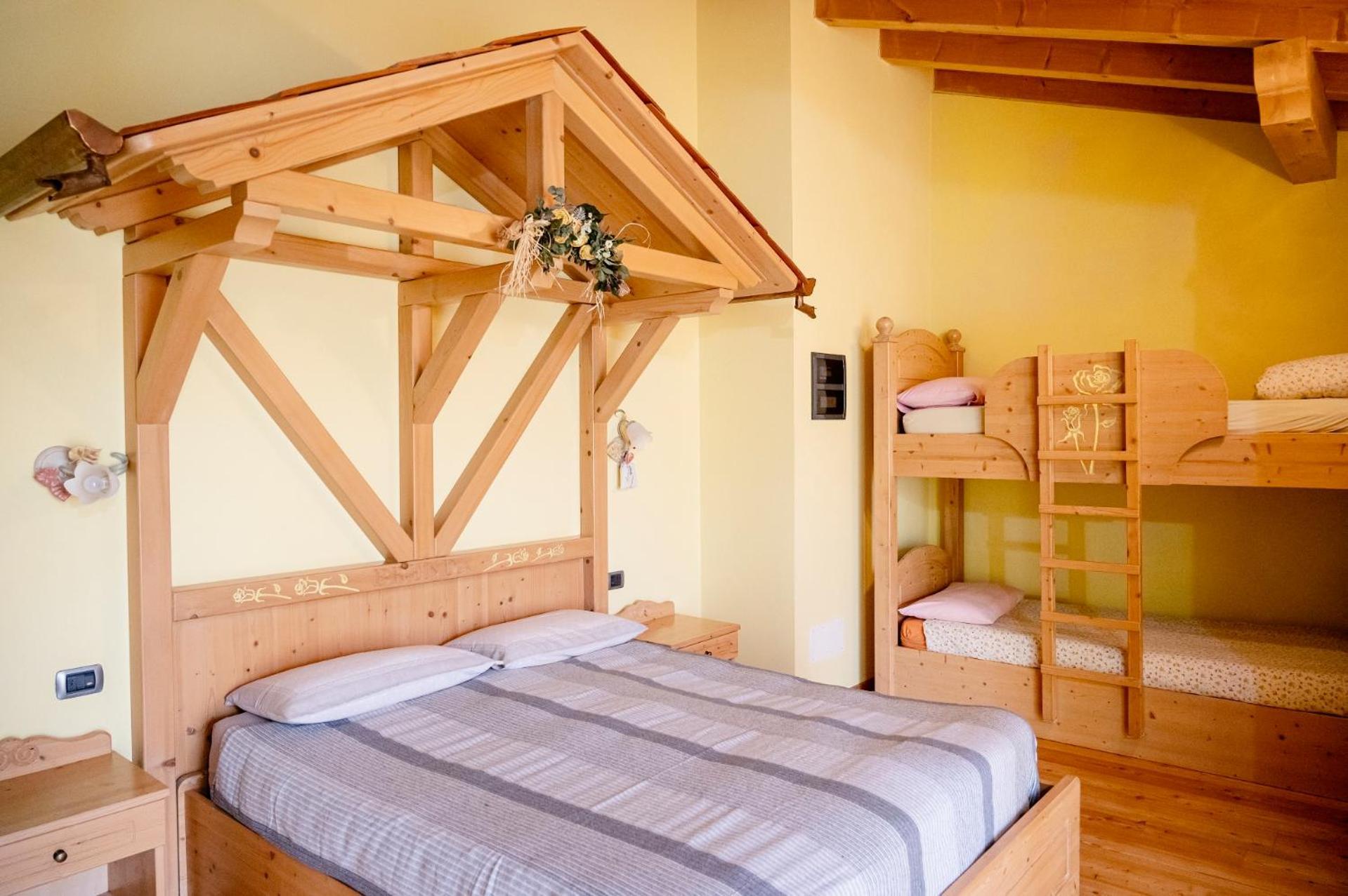 Agritur Maso Alle Rose B&B E Restaurant Balbido-rango Pokoj fotografie
